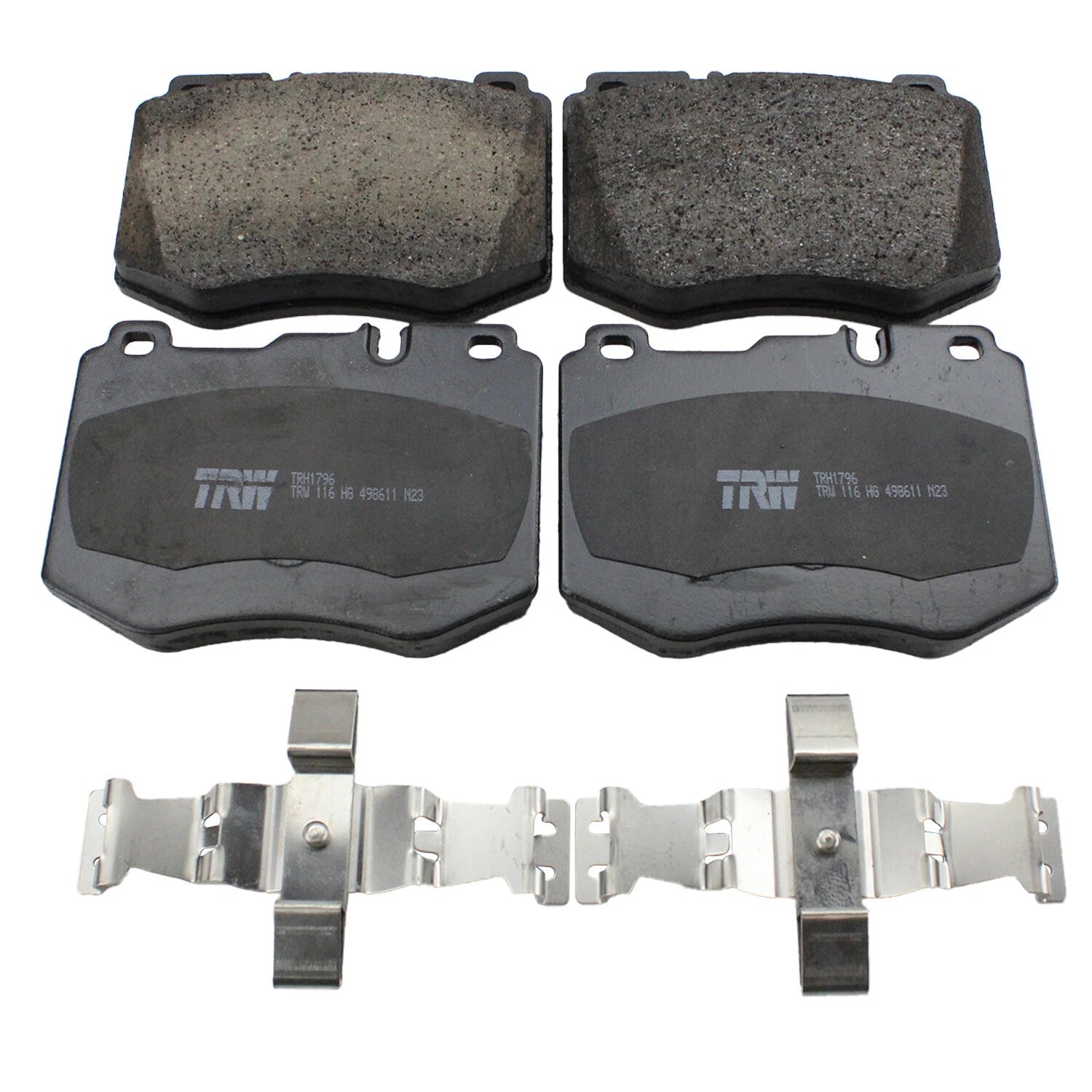 Set of 4 TRW Pro Low-Met Brake Pads for MB W205 C300 AMG Pkg C350e X253 GLC300