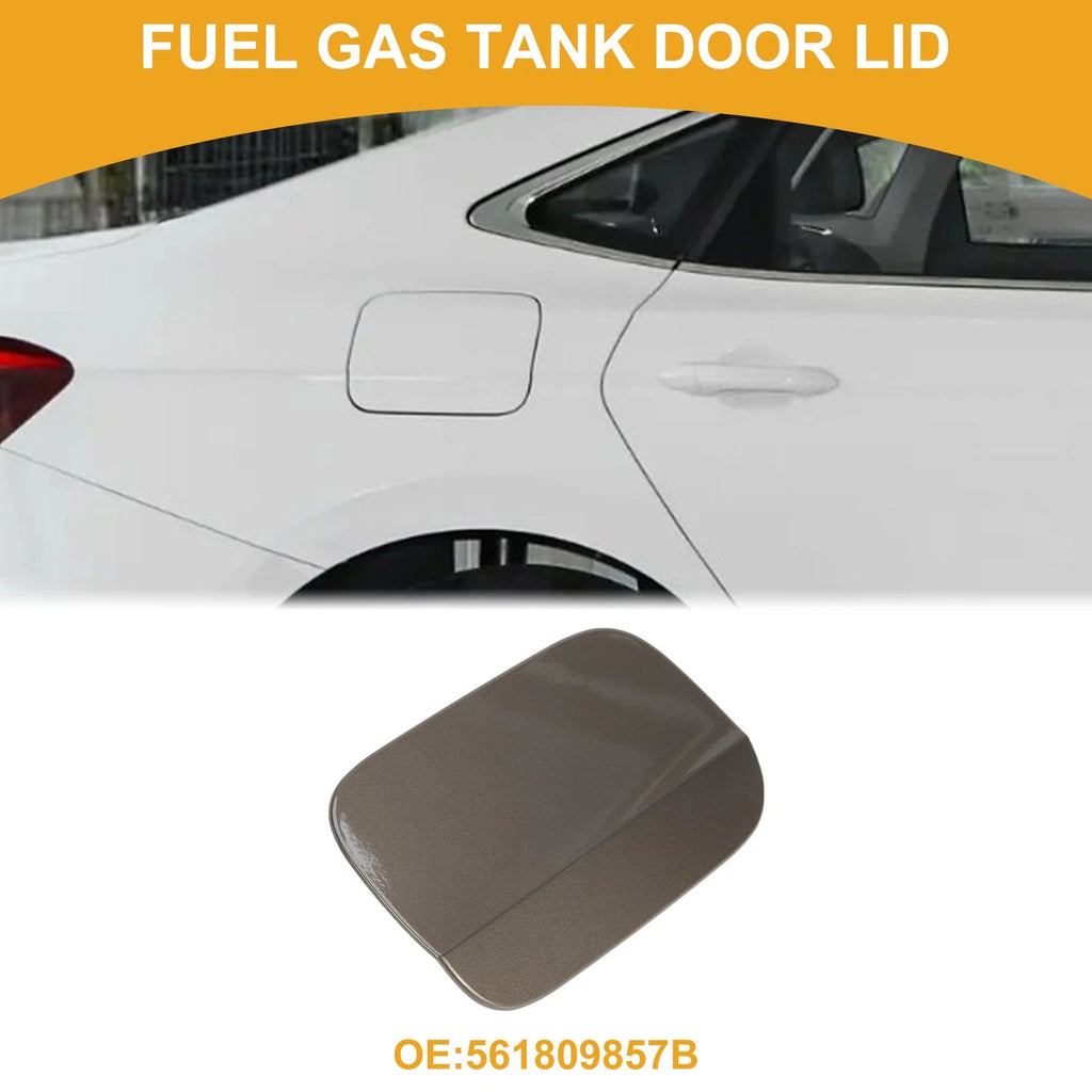 Fuel Tank Door Cap for Volkswagen Passat (2011–2018) - Gold Tone