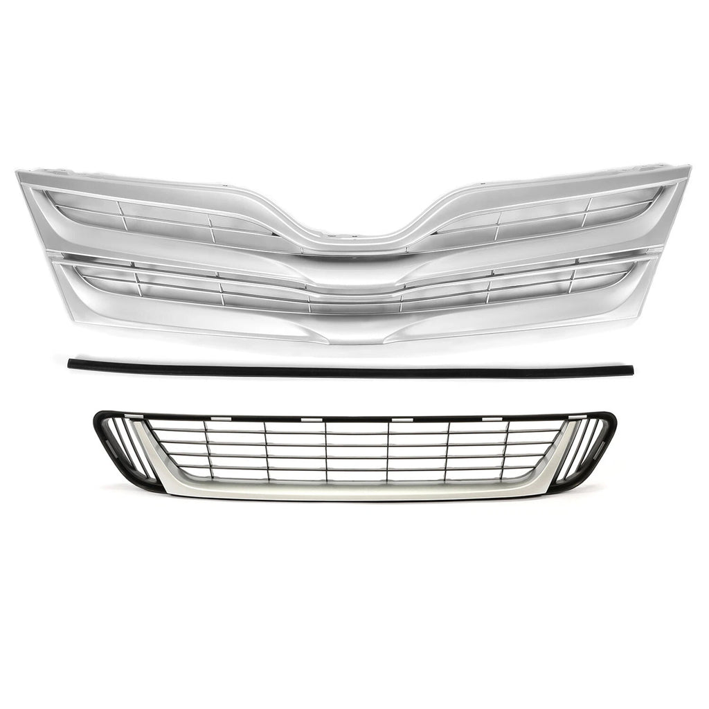 Upper & Lower Grille + Grille Molding for Toyota Venza (2013–2016)