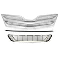 Upper & Lower Grille + Grille Molding for Toyota Venza (2013–2016)