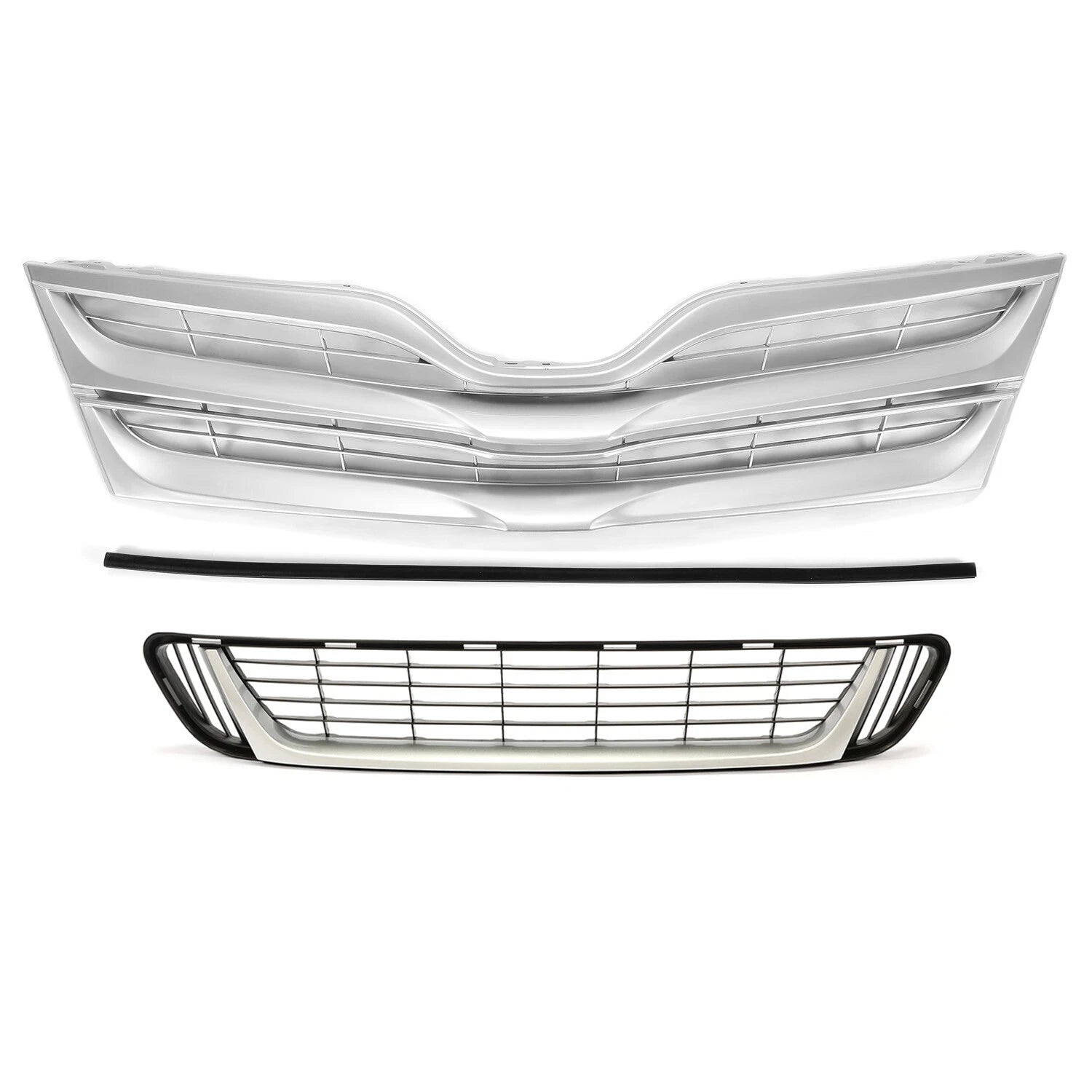 Upper & Lower Grille + Grille Molding for Toyota Venza (2013–2016)
