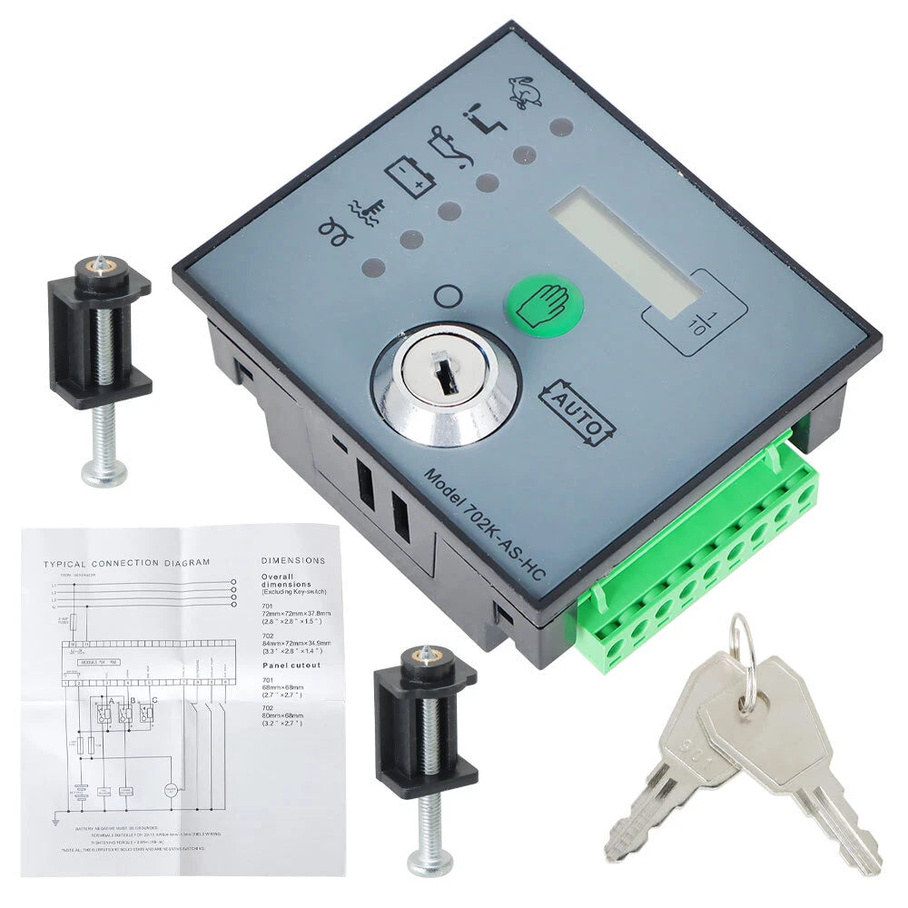 2X Auto Start Generator Controller for DSE702K-AS