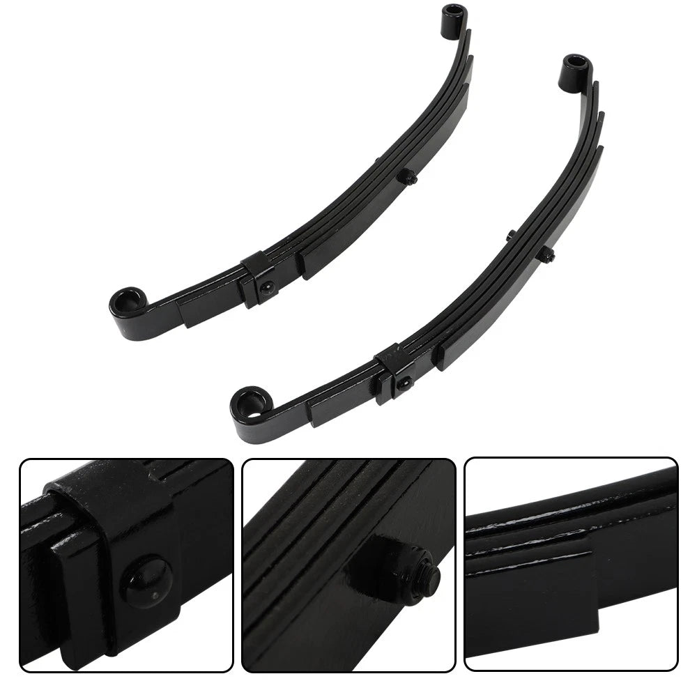 Set of 4 Leaf Springs for Trailer (2500 lbs Capacity)