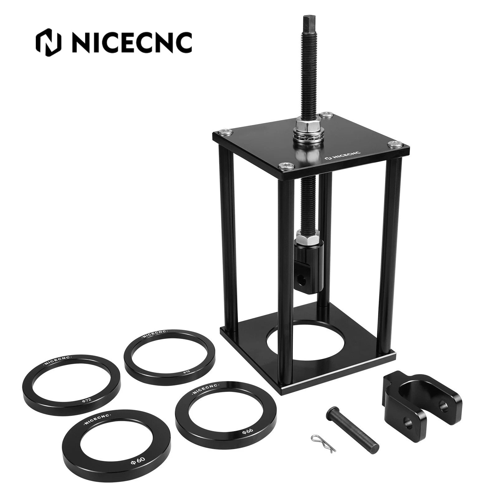 Adjustable Rear Shock Spring Compressor Tool for Harley Motorcycles
