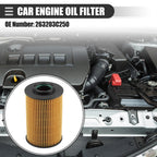 Set of 1 Engine Oil Filters for Kia Sedona (2008–2010) No. 263203C250