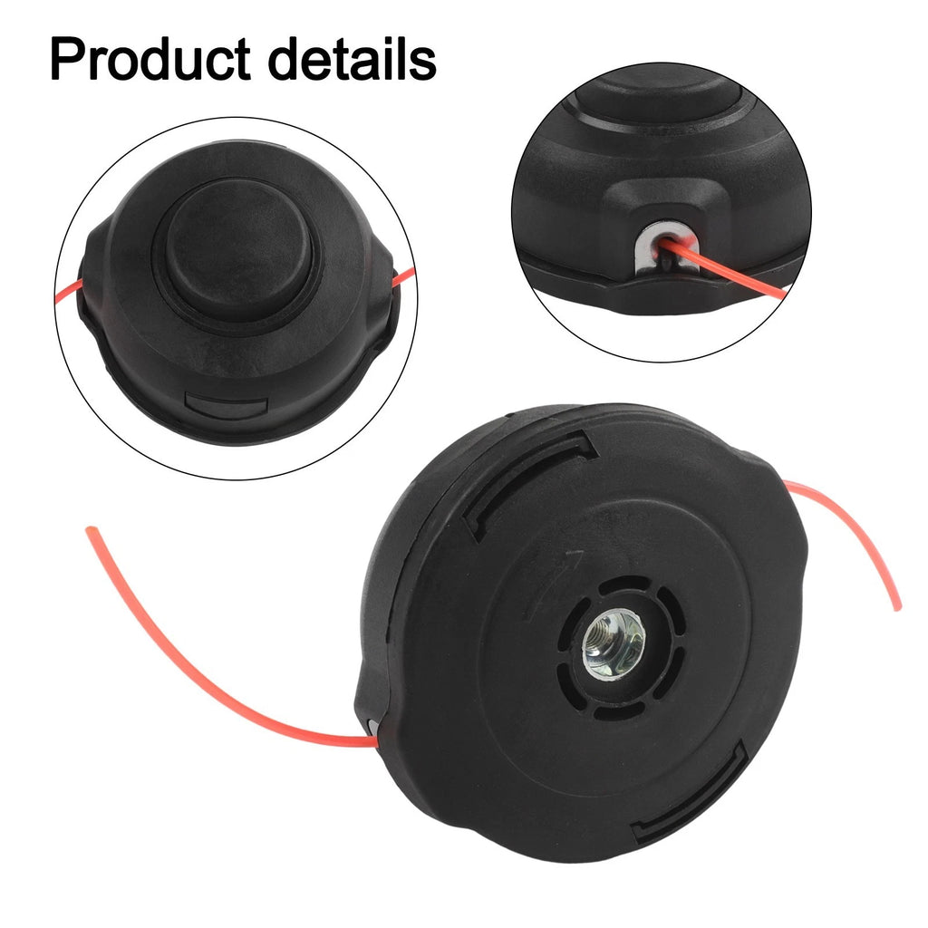 Trimmer Head with Bump Feed M8 X 1.25 LH for Efficient Lawn Care