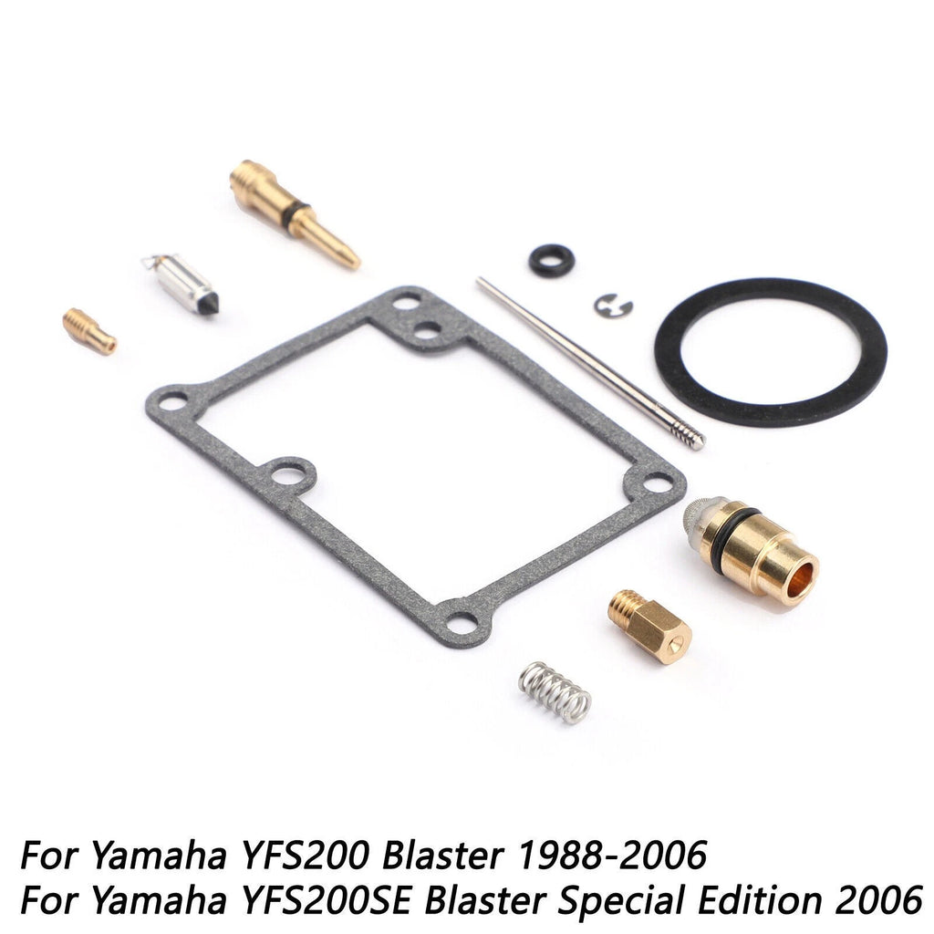 Carburetor Rebuild Repair Kit for Yamaha YFS 200 Blaster (1988–2006)