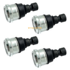 4PC Upper Lower Front Ball Joint for Polaris Sportsman 550 850 1000 (2009–2022)