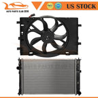 Radiator and Cooling Fan Assembly for Mercury Milan (2006–2009)