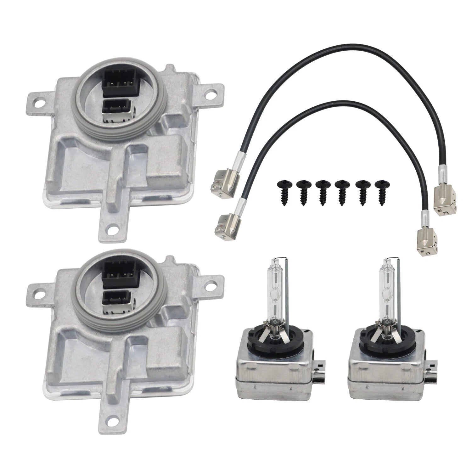 Pair of Xenon Ballast & Bulb D3S for Audi A3 A4 A5 (2010–2016)