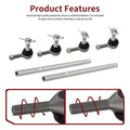 2 Steering Tie Rods for Polaris Predator 500 (2003–2006)