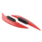 Fairing Winglets Side Siler Deflector Air Wing Kit for Universal Pair (Motor Red)