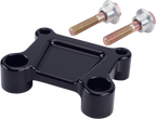 T-Bar Handlebar Adapter for Harley FLH (LA-7415-15B) - Black