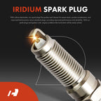 Ignition Coil & Iridium Spark Plug Kit for Chevy GMC Buick Pontiac