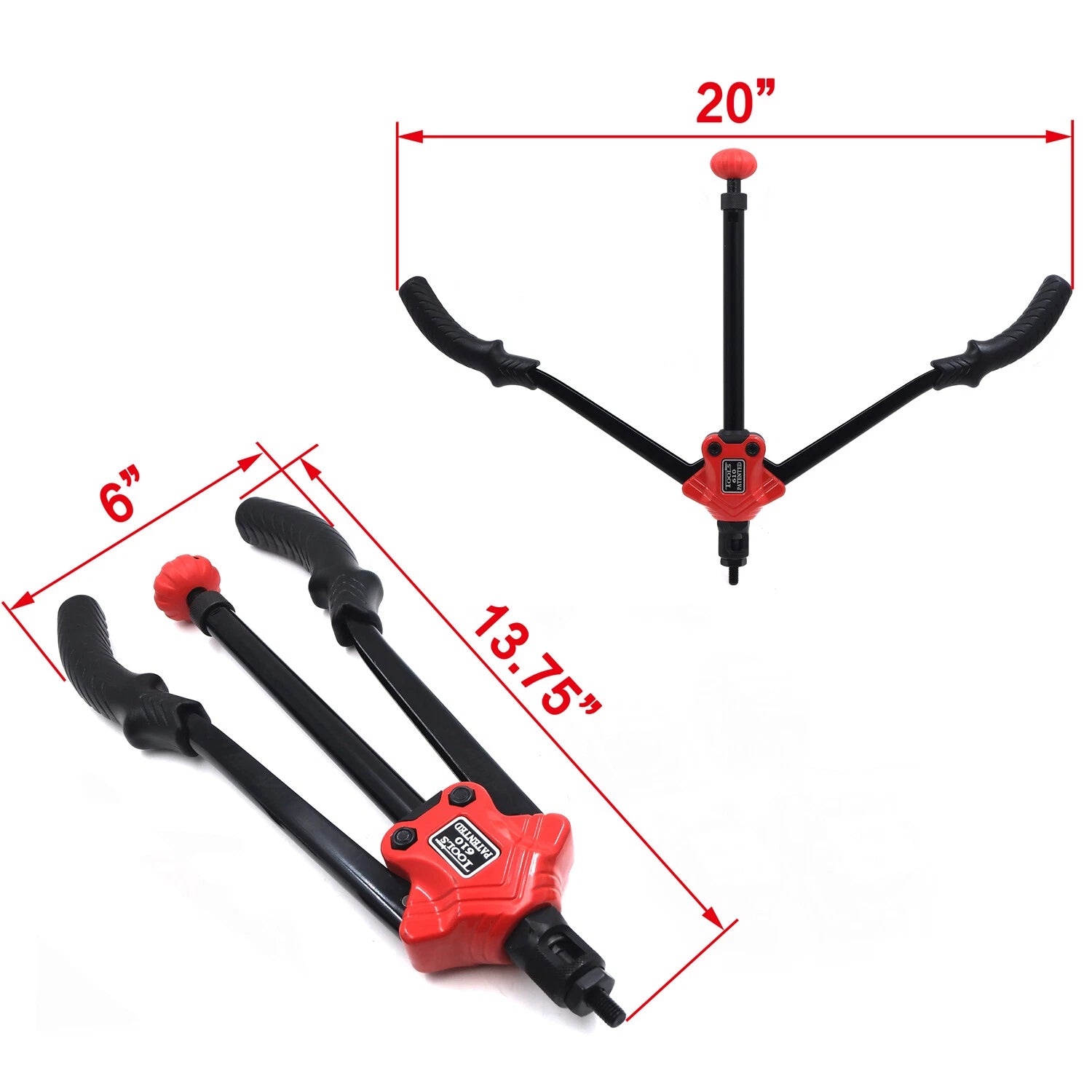 Rivet Nut Gun Kit for Hand Nut Riveter 360mm (14")