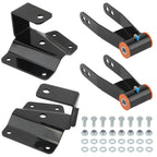 4 in Rear Drop Shackles Hangers Kit for Chevy Silverado Sierra (1999–2006)