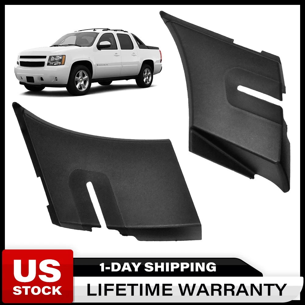 Pair Windshield Wiper Cowl End Air Inlet Panel for Tahoe Yukon Escalade (2007–2014)