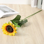 Artificial Sunflower Bouquet 13 Heads with Silk Cloth Stems