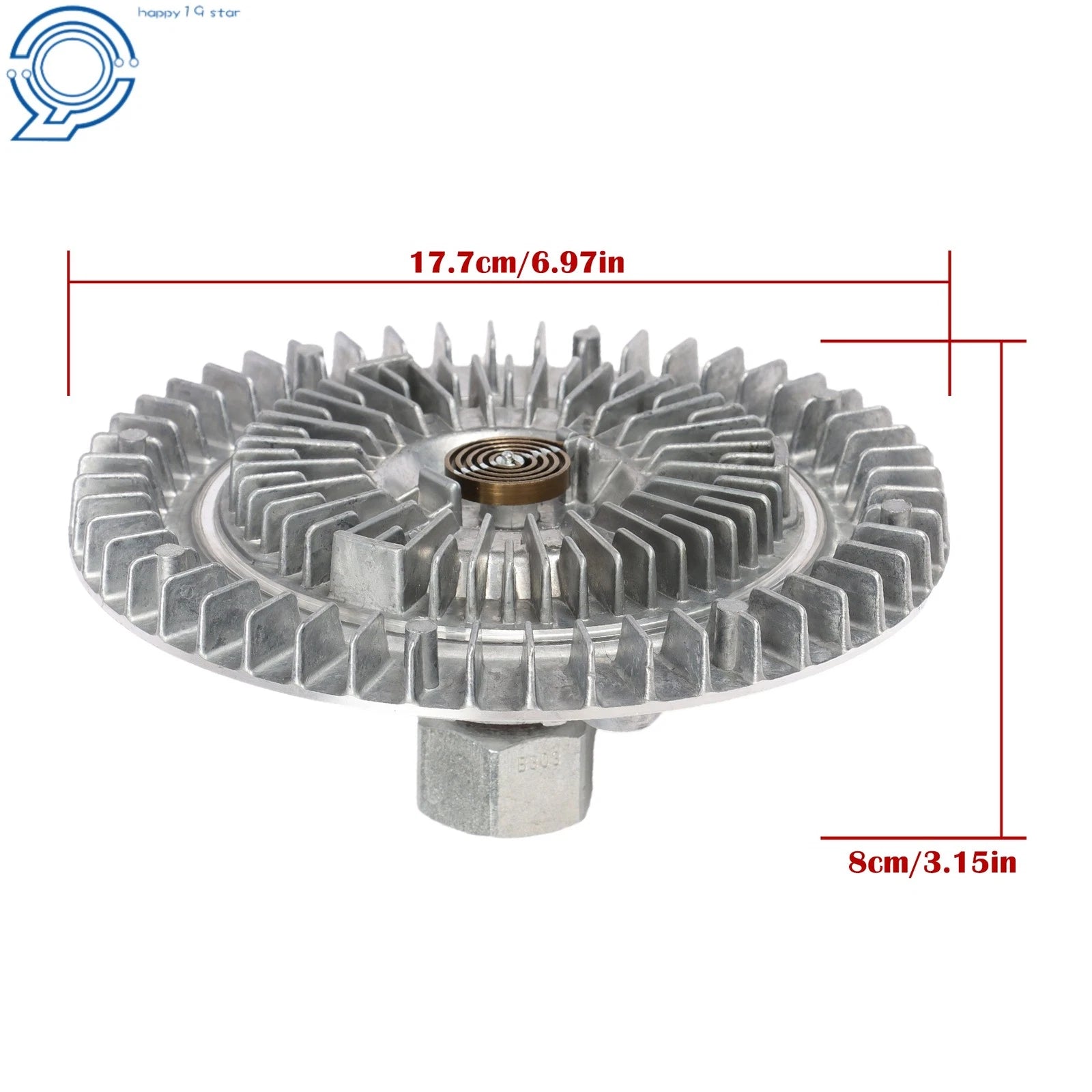 Radiator Cooling Fan Clutch for Jeep Wrangler (2007–2010)