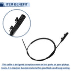 Hood Latch Release Cable for Volkswagen Golf/GTI (2004–2009) 1K1823535A