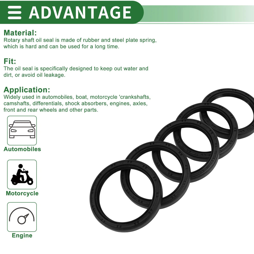 Oil Seal   - NBR Rubber 55x70x10mm