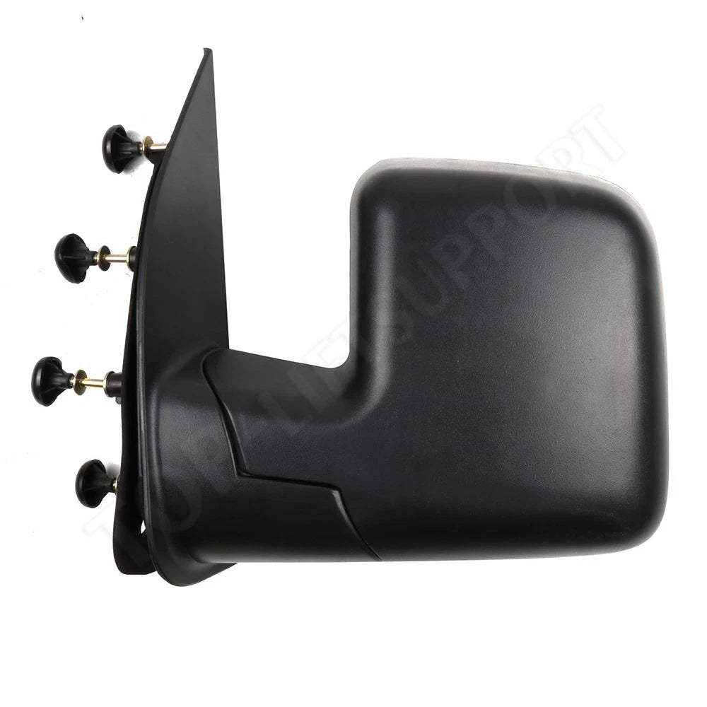 Driver Side Telescoping Black Mirror for Ford Econoline (2003–2014)