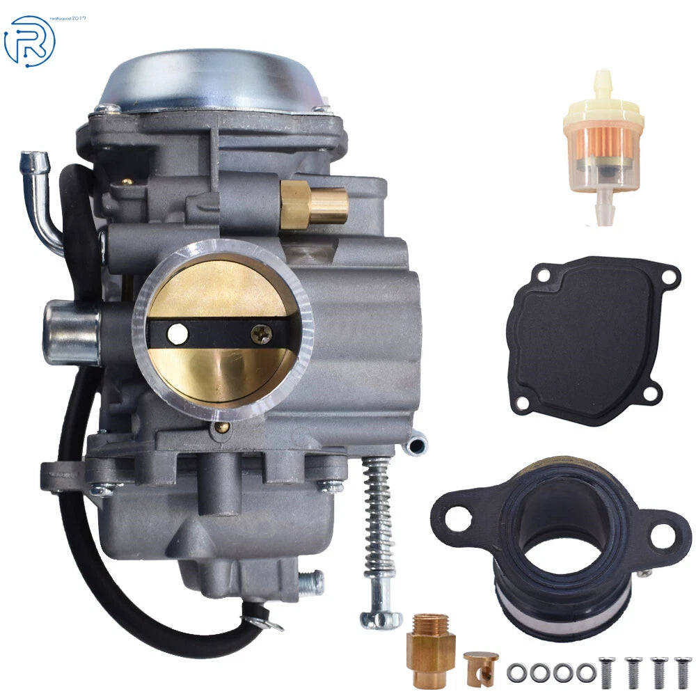 Carburetor and Boot Joint with Clamp for Polaris Magnum 325 330 (2000–2006)