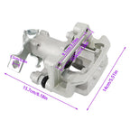2X Rear Brake Calipers with Bracket for Kia Soul (2014–2018)