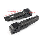 Grey Rear Passenger Foot Rest Pegs for Kawasaki Ninja ZX-6R ZX-10R