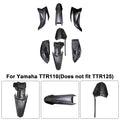 Body Plastic Kit Fender Fairing for Yamaha TTR110 (2008–2022) Black