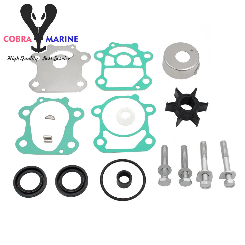 Water Pump Impeller Repair Kit for Yamaha Outboard 70hp (6CJ-W0078-00-00)