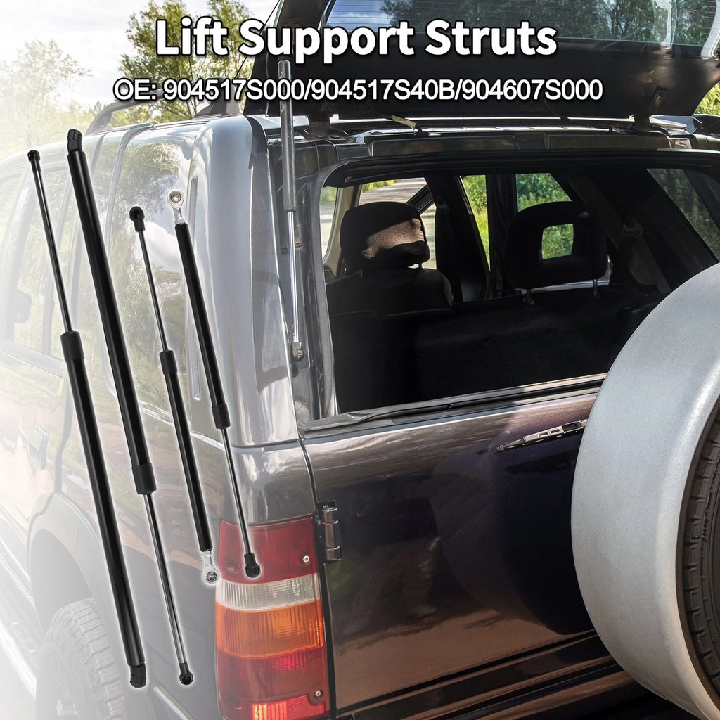 Rear Window Glass & Tailgate Lift Supports Struts for Infiniti QX56 (2004–2010)