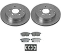 Akebono ProACT Rear Brake Kit for Ford Edge MKX (2007–2018) - 302mm Rotors & Pads