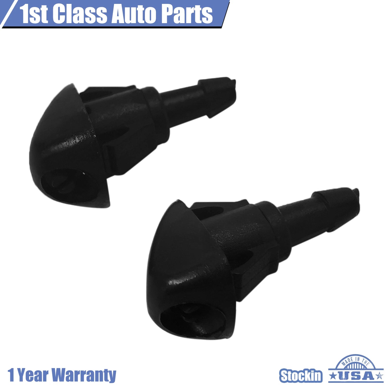 2X Windshield Washer Nozzles for Honda CR-V Acura RSX RL 