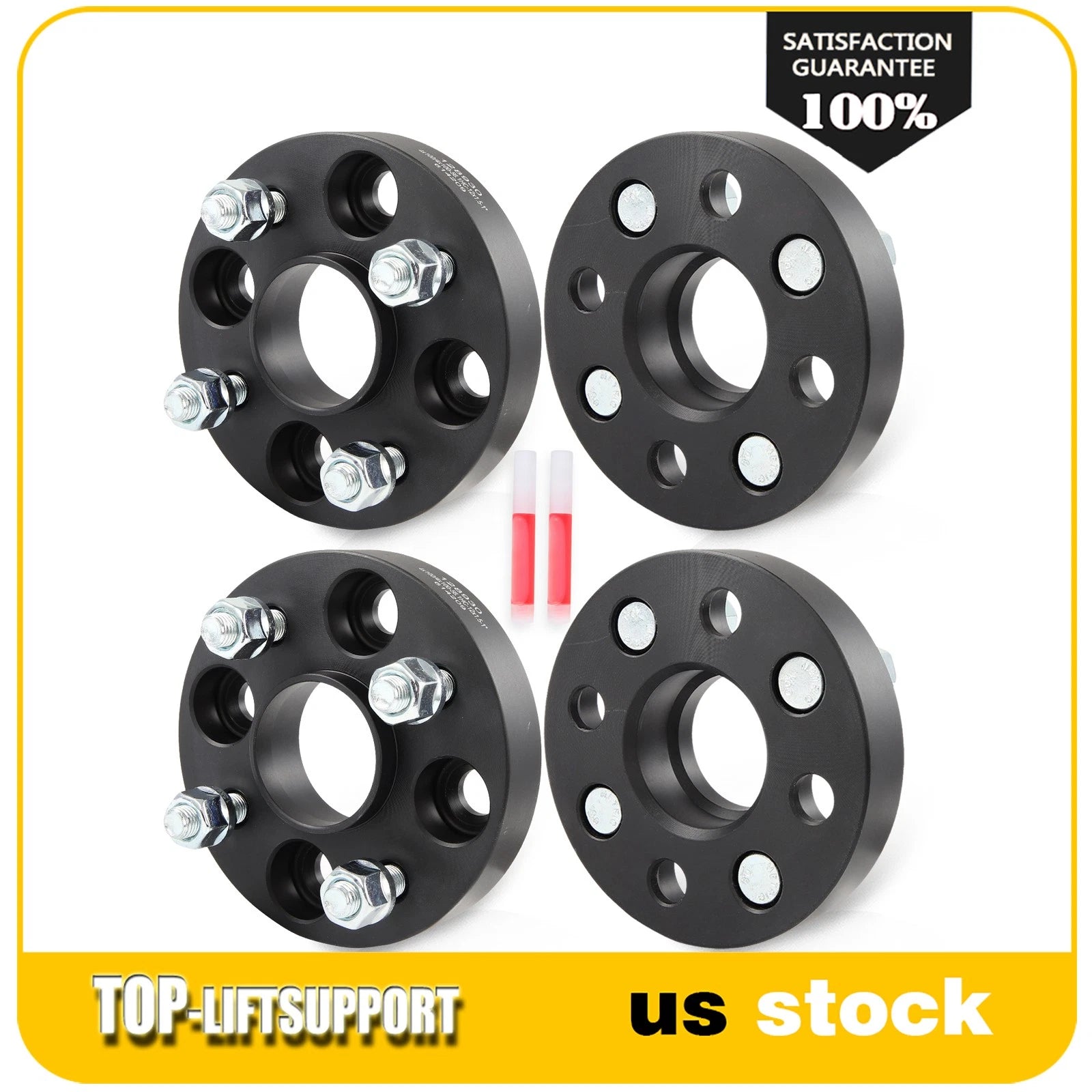 Set of 4 Hub Centric Wheel Spacers 1" for Mini Cooper (2002–2014)