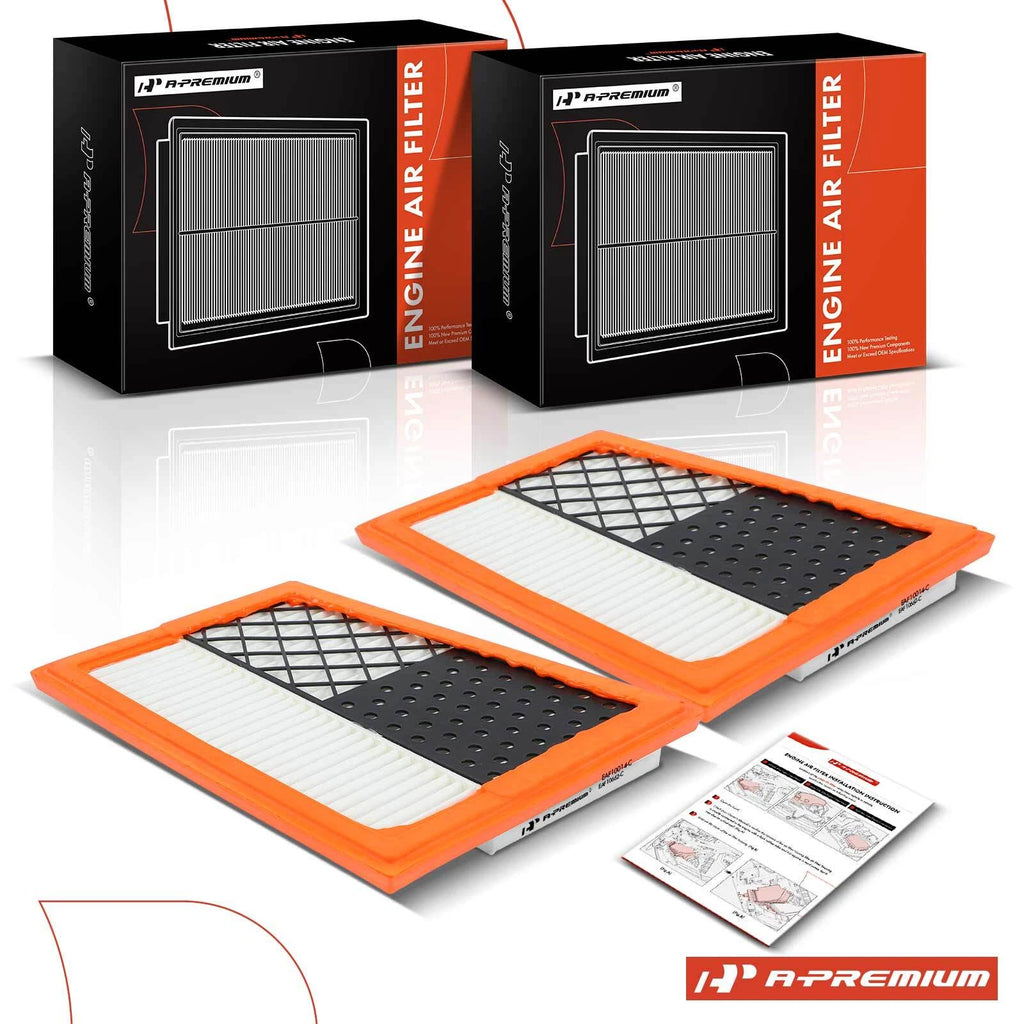 2X Engine Air Filter for Mercedes-Benz E320 E350 GL320 ML320 (2003–2009)