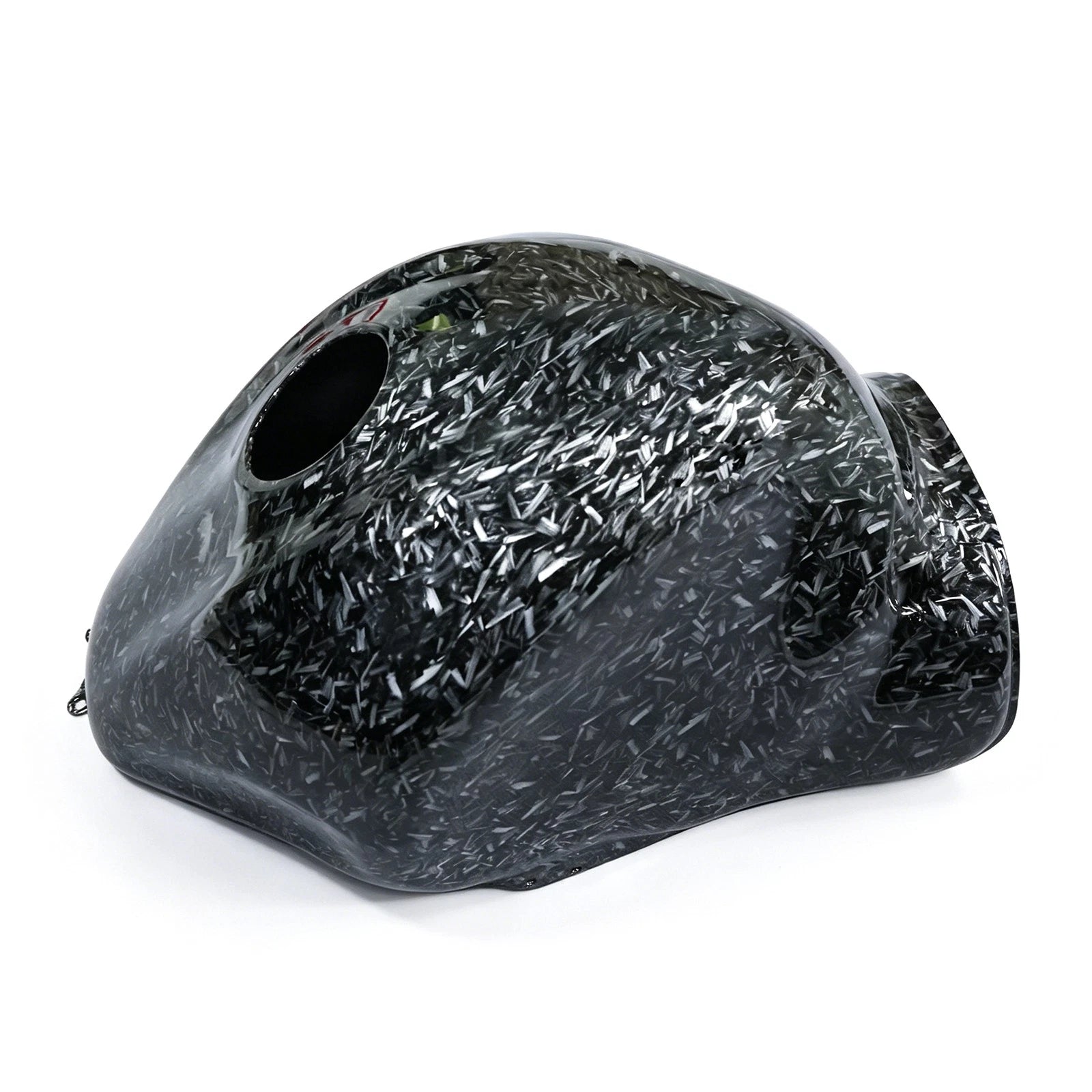 Forged Carbon Fiber Fuel Gas Tank Cover for Suzuki Hayabusa GSX1300R (2008–2020)