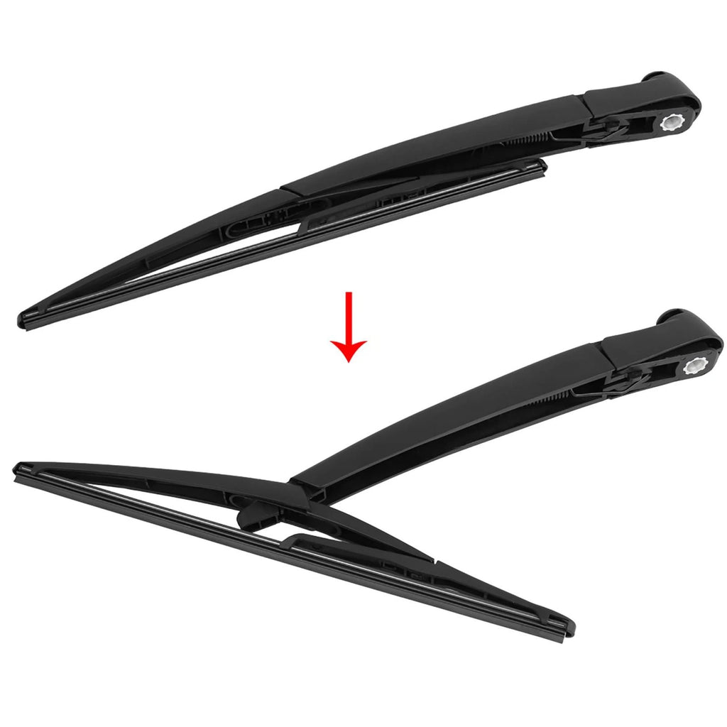 Set of 2 Rear Windshield Wiper Blade Arms for Honda Civic Hatchback (2001–2005)