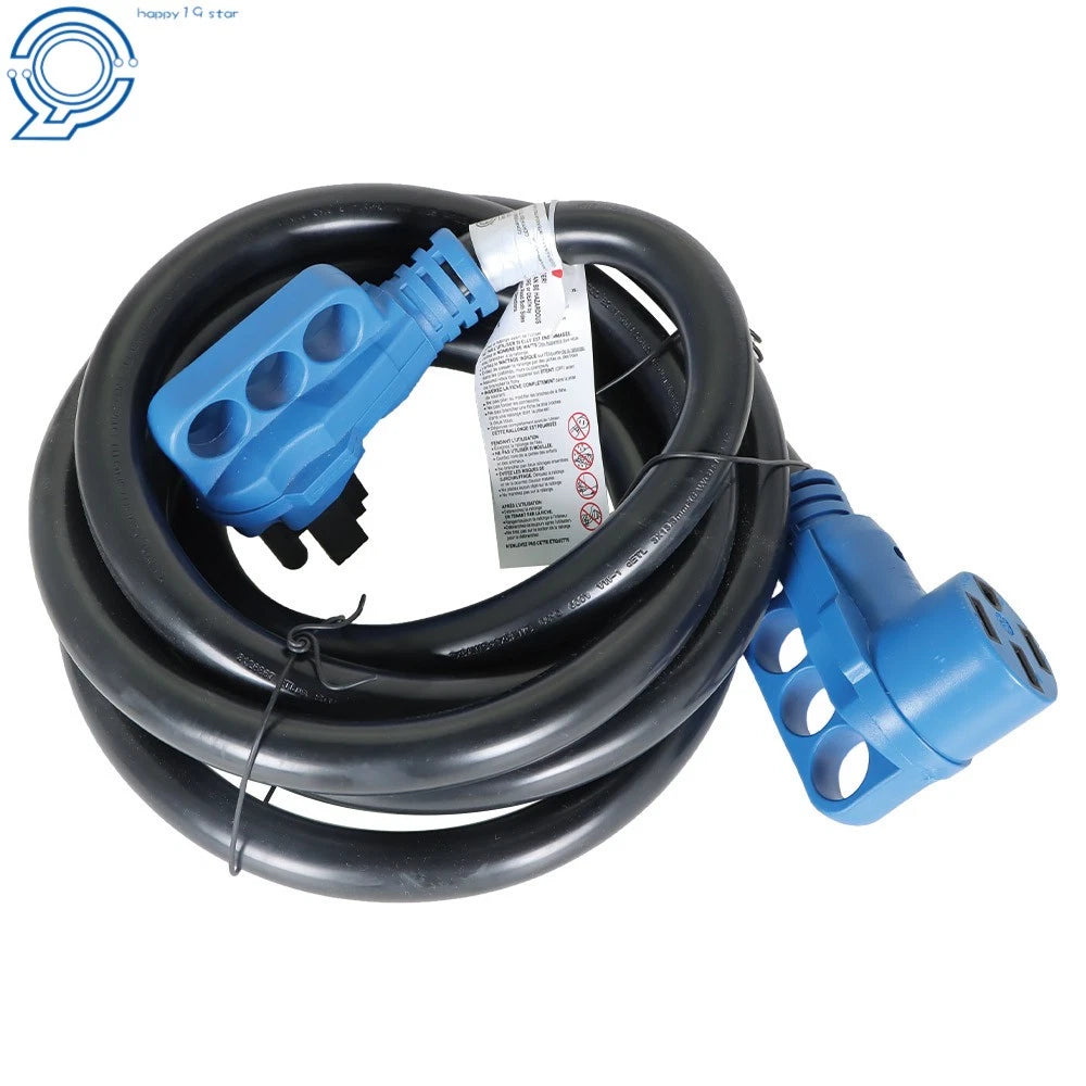 15 Foot 50Amp Weatherproof Power Cord for RV Motorhome Camper