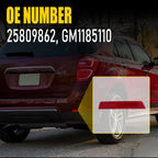 Rear Passenger Bumper Reflector for Chevrolet Equinox (2010–2017)