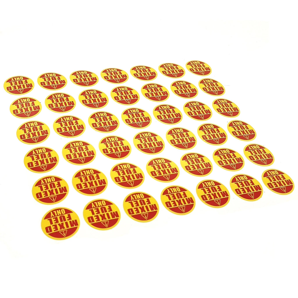Mixed Fuel Only Sticker for Diesel Gasoline Truck Tank