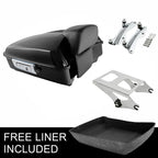 Chopped Trunk Backrest Mount Rack for Harley Touring (2014–Present)