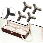 10PCS Corner Guards for Wooden Boxes Antique Bronze with Screws