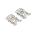 2 Pcs Satin Stitch Snap-On Presser Foot for Juki Singer Janome