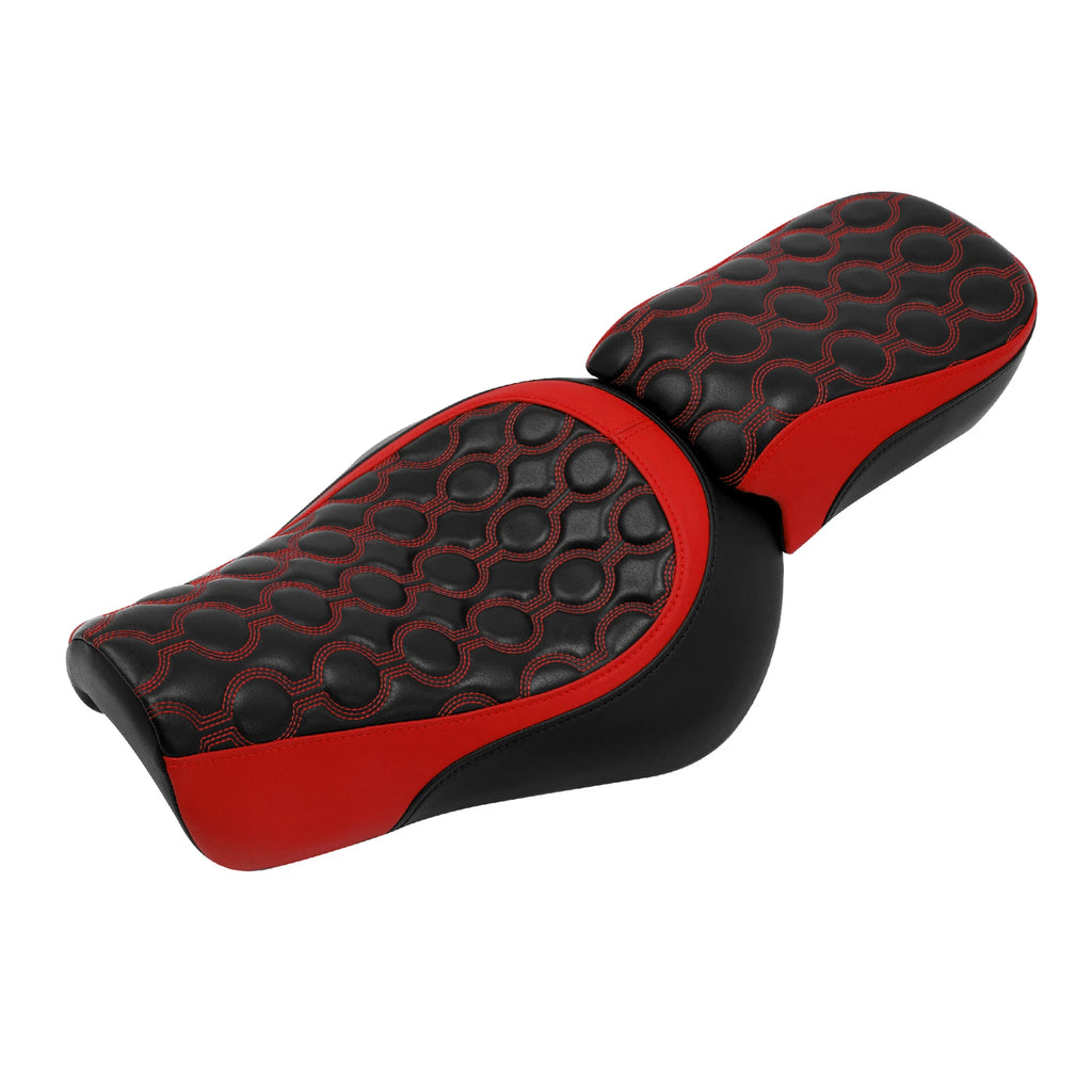 Driver & Passenger Seat for Harley Iron XL883 XL883N (2016–2022)