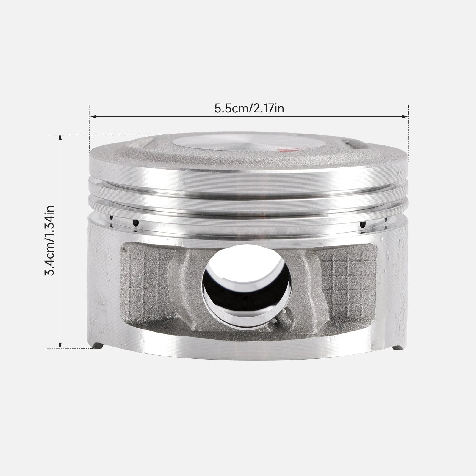 150cc Cylinder Piston Top End Kit 57mm for Yamaha YFM125 Raptor 125 (2011–2013)