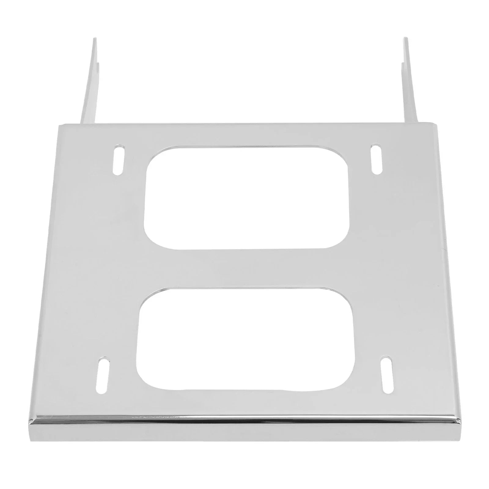Chrome Trunk Mounting Rack Hardware for Harley Fatboy (2008-2017)