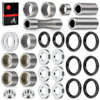 Linkage Needle Bearing Seal Rebuild Kit for Honda CR125R CR250R CRF250R CRF450R (2000–2023)