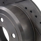 Front & Rear Brake Disc Rotors for Jeep Wrangler JK (2018)