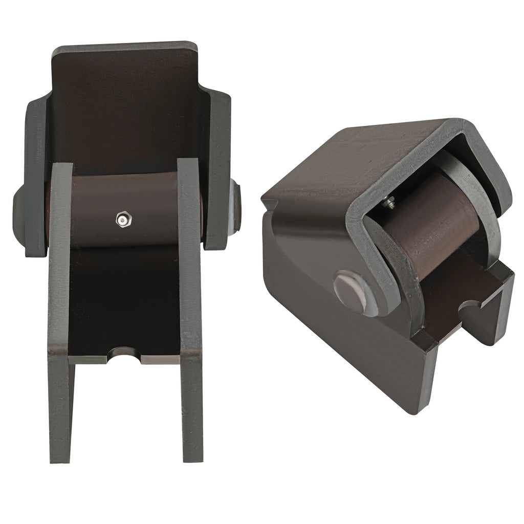 Set of 2 Weld On Steel Dump Hinges for Truck Trailer (Universal Fit)